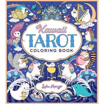 Kawaii Tarot Coloring Book (Paperback)