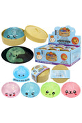 Neon Pastel Glow In Dark Jiggly Jelly Slime Dumpling Squishy