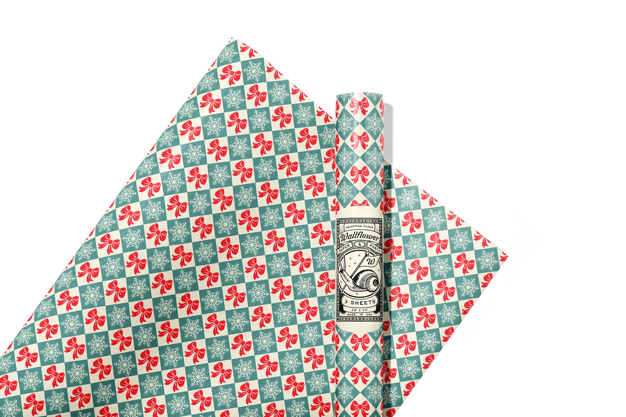 Snowflakes Wrapping Paper