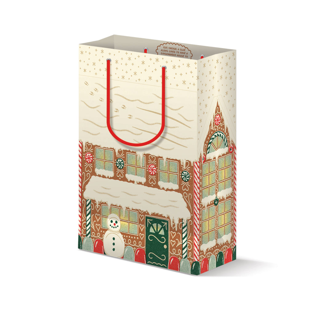 Gingerbread House Gift Bag