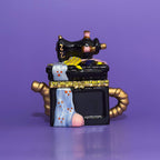 Sewing Machine Hand Painted Trinket Box