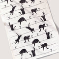 Black Cat Martini Tea Towel