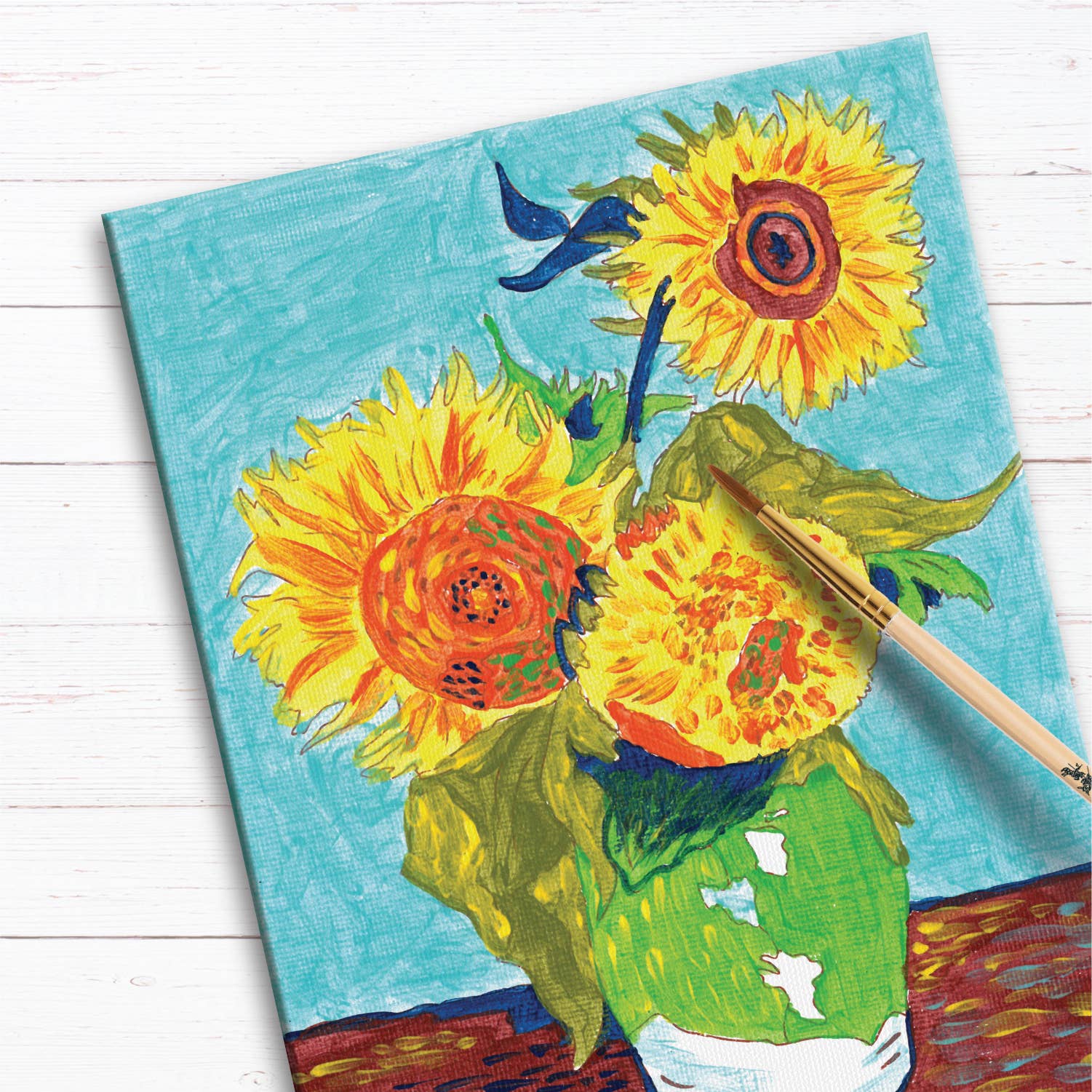 Paint by Number Museum Series - Sunflowers