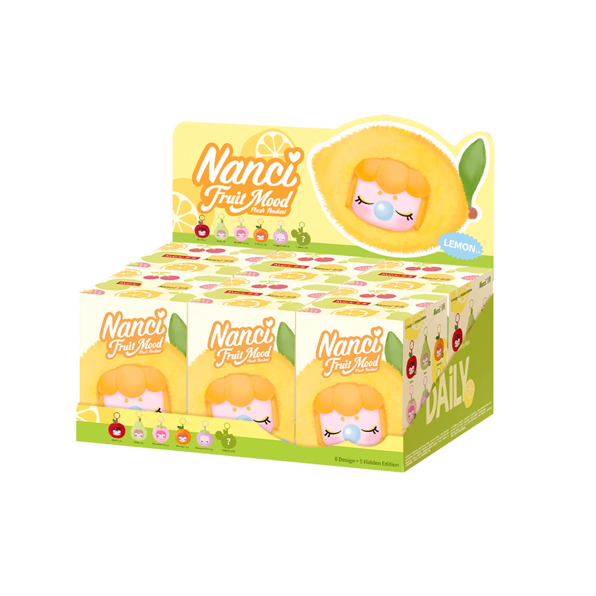 Nanci Plush Blind Box: Fruit Mood Pendant