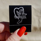 “Drunk in Love” Cupid Champagne Matchbook