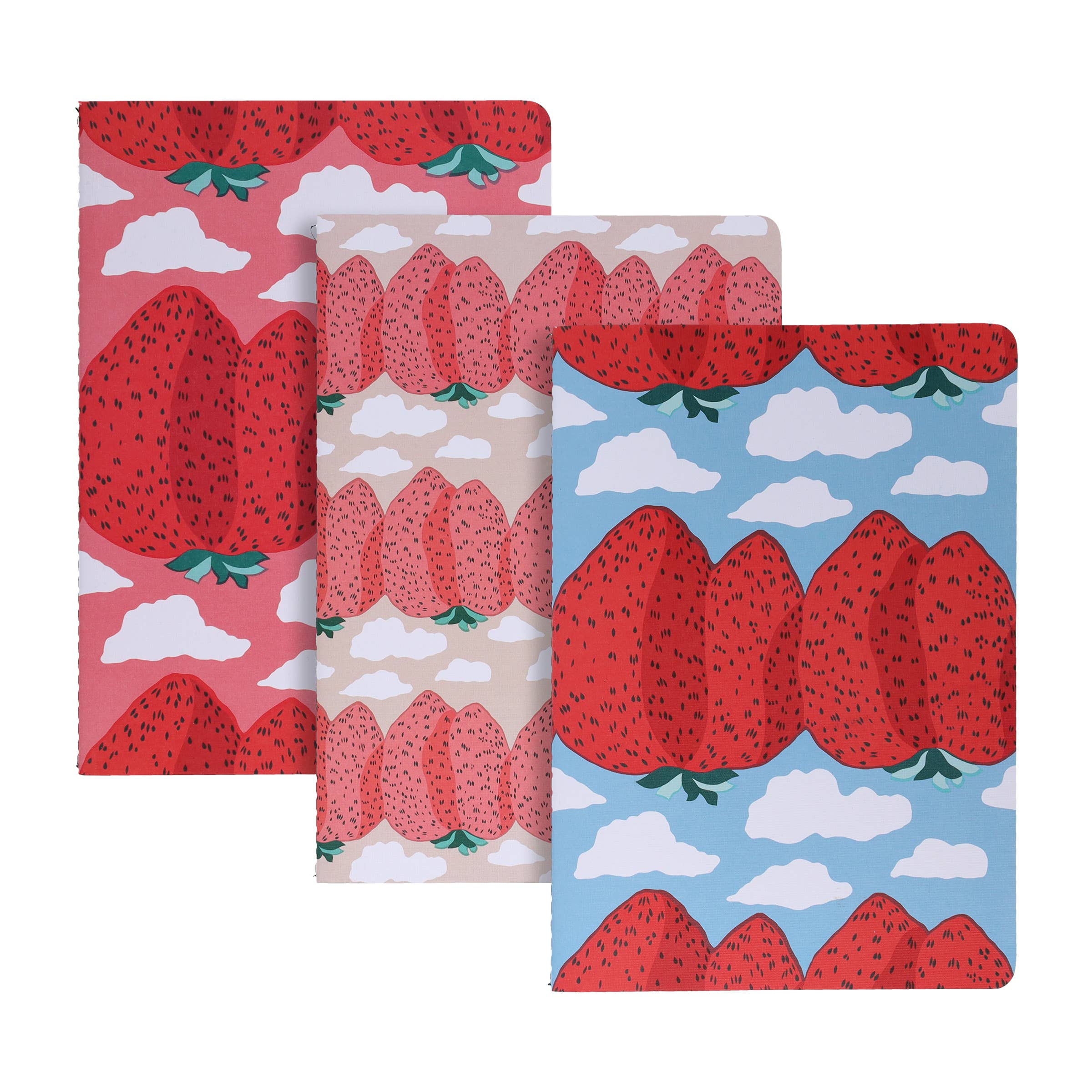 Marimekko Strawberry Notebook Collection