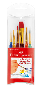 Triangular Paintbrushes - Assorted Sizes