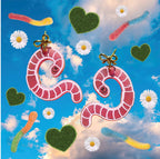 Cutie Worm Earrings