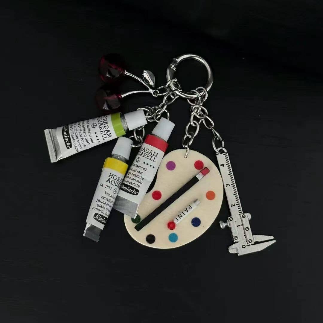 Creative Handmade Color Palette Bag Charms DP25E931