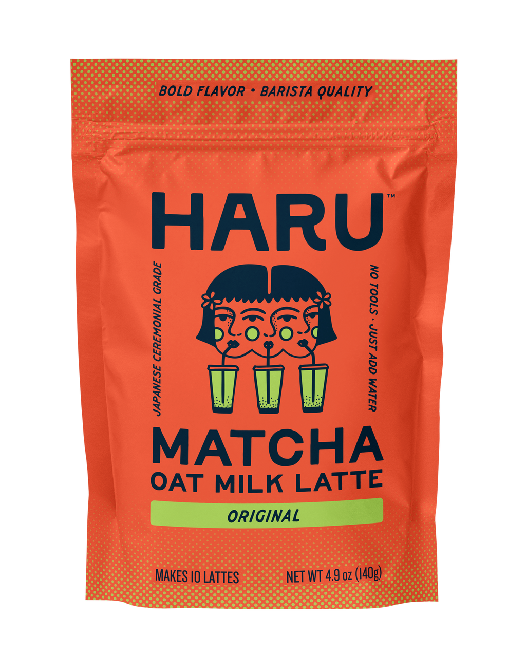 Haru Original Matcha Oat Milk Latte Mix