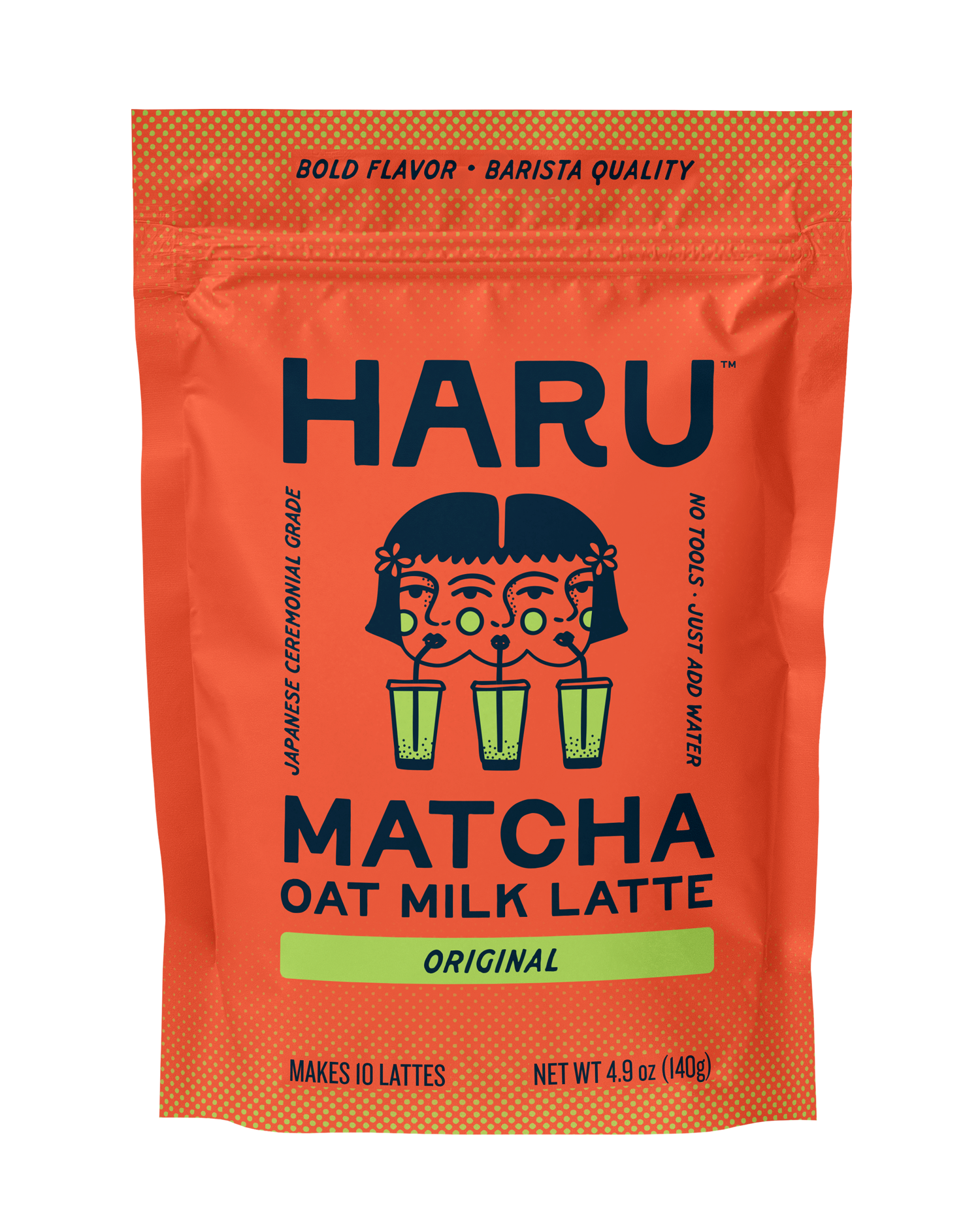 Haru Original Matcha Oat Milk Latte Mix