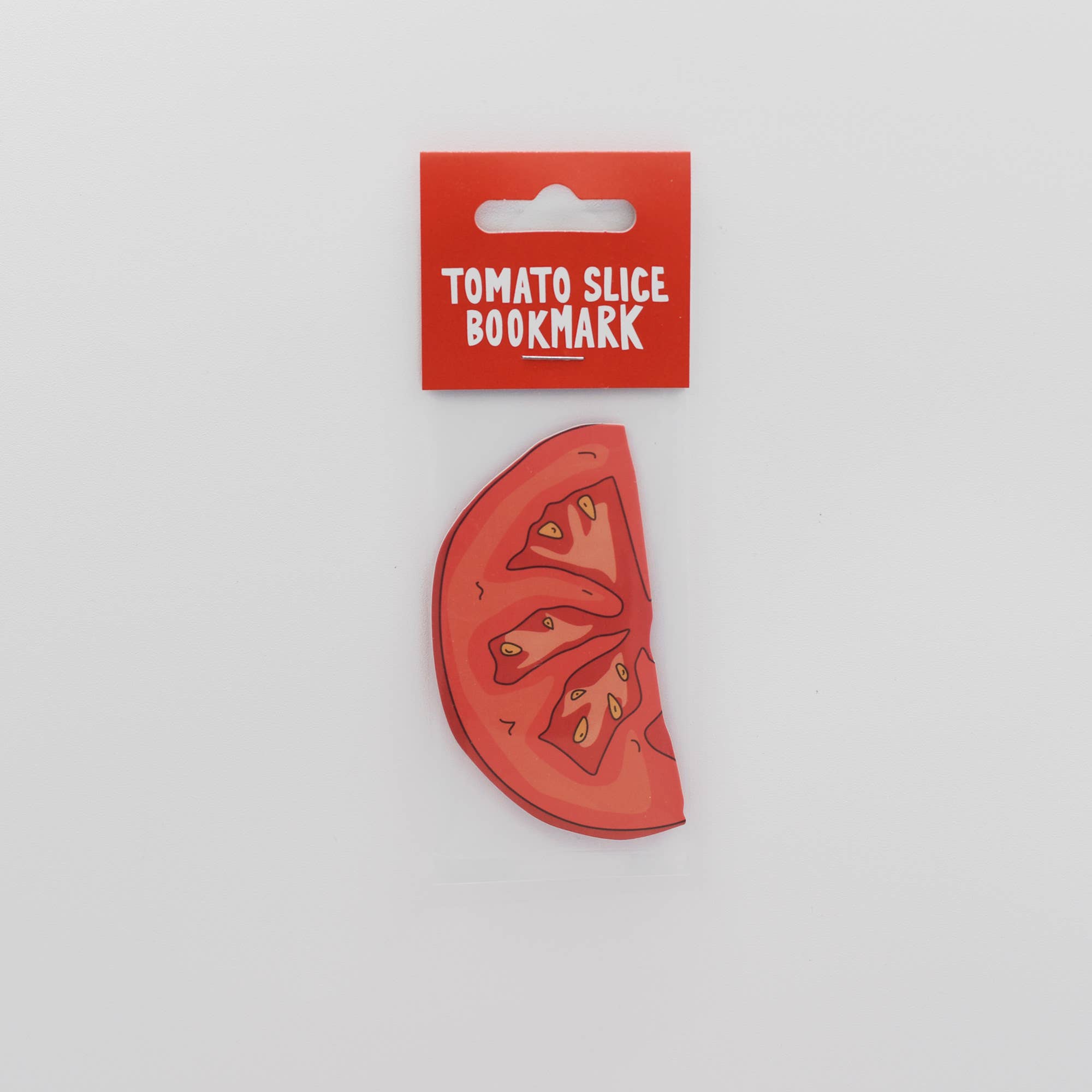 Tomato Slice Bookmark (it's die cut!)