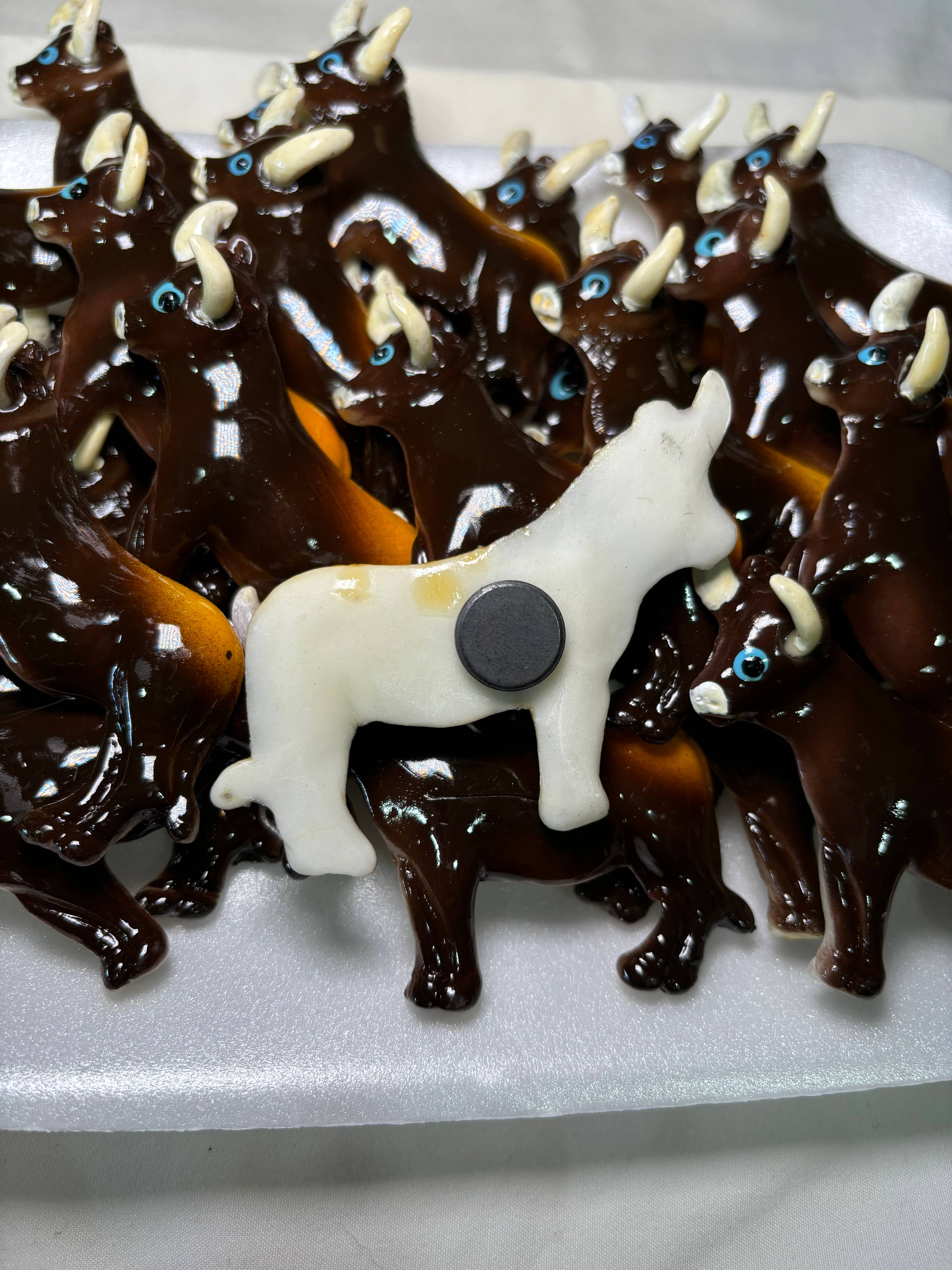 Bull Kitchen Magnet
