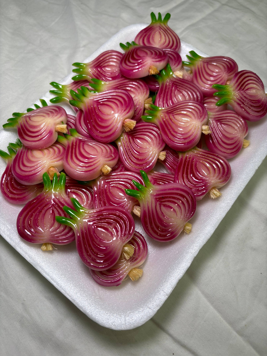 Sliced Onion Kitchen Magnet