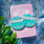 Butterprint Pyrex Handmade Acrylic Earrings & Keychains
