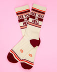 See You in Hell Gym Crew Socks