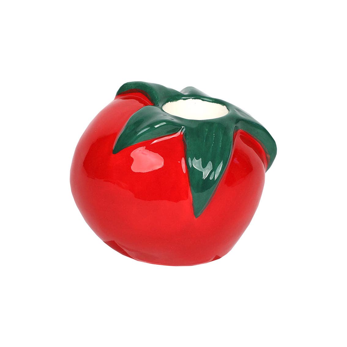 Tomato Ceramic Candle Holder - 6cm | Mothers Day Gifts |