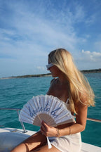 White Lace Bride to Be Folding Fan | Bridal Accessory