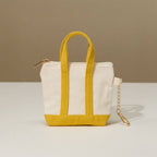 Mini Canvas Pouch Bag / Bag Charm