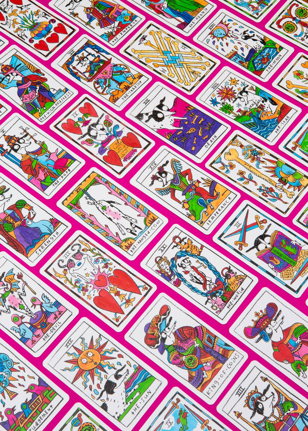 The cowgirl tarot deck