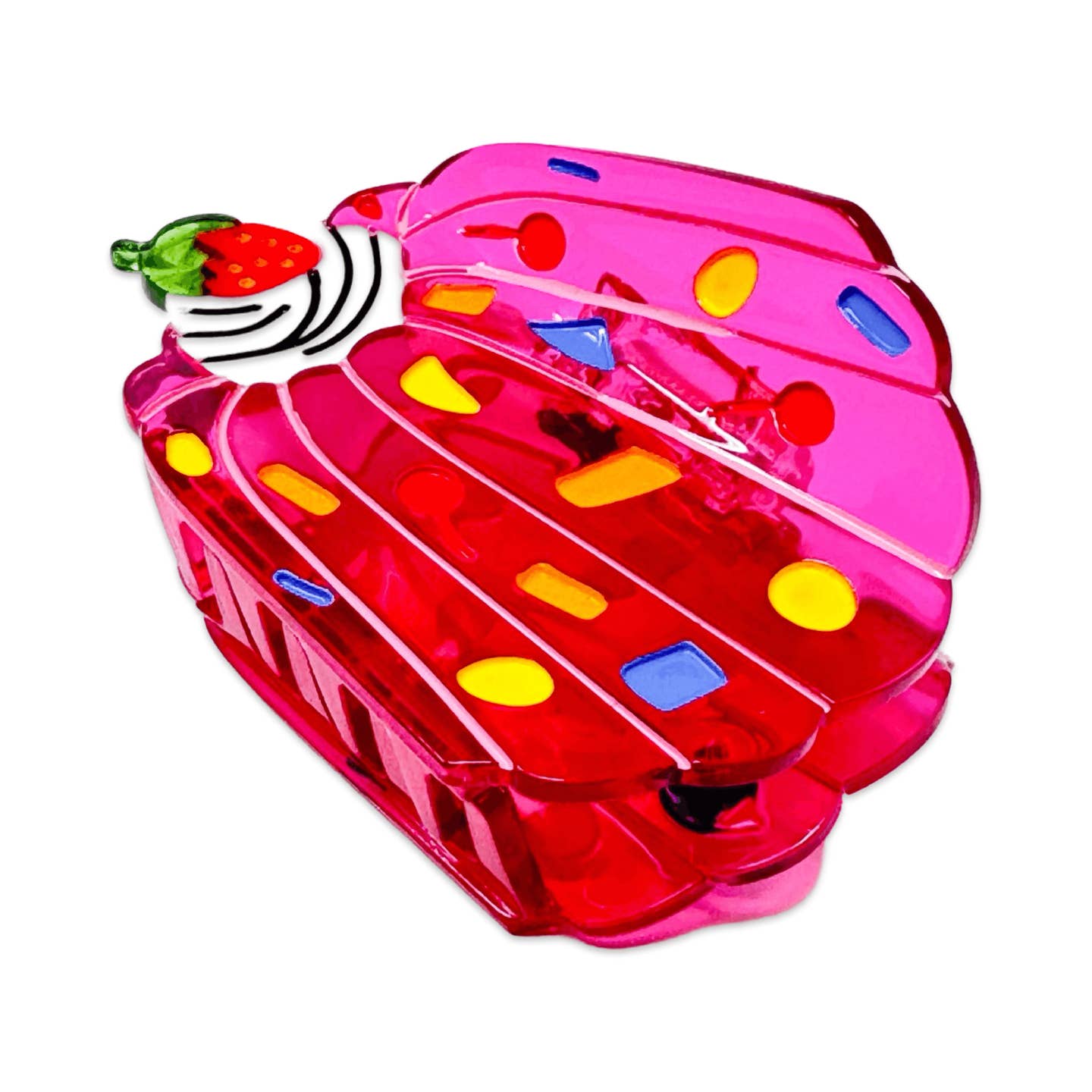 Jello Hair Claw Clip