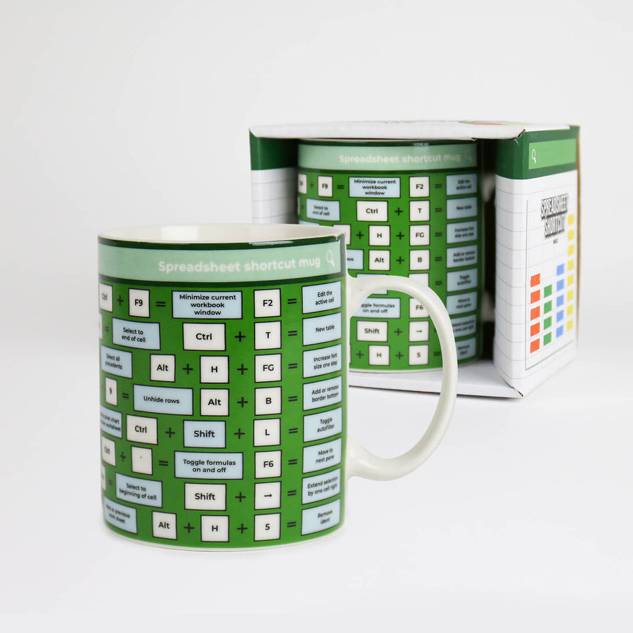 Spreadsheet Shortcut Mug