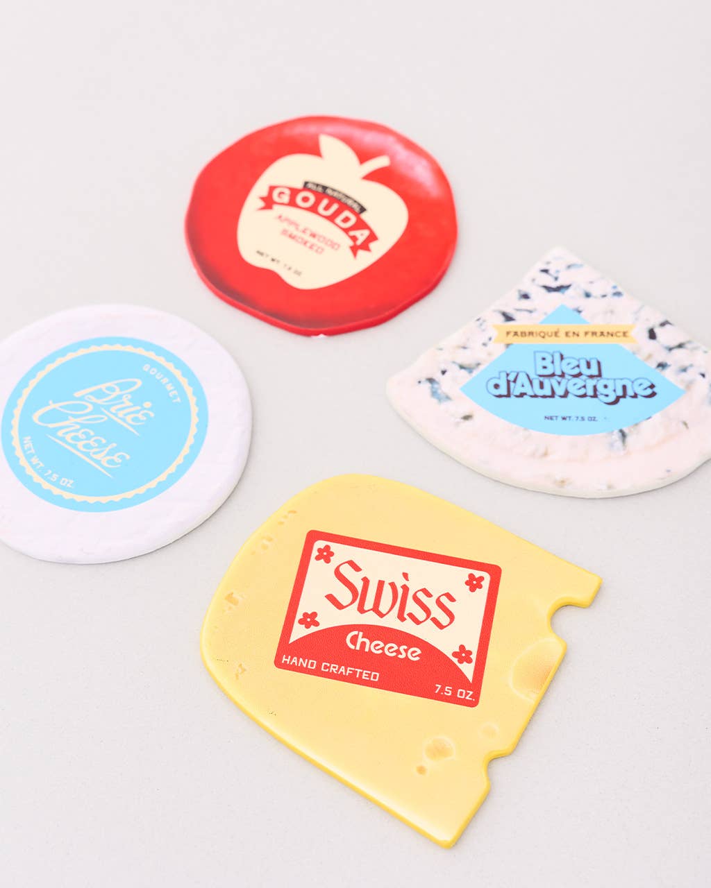 Coaster Set, Cheese