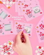 Bachelorette Dare Scratch Off Game, Bridal Shower Gift, Favors