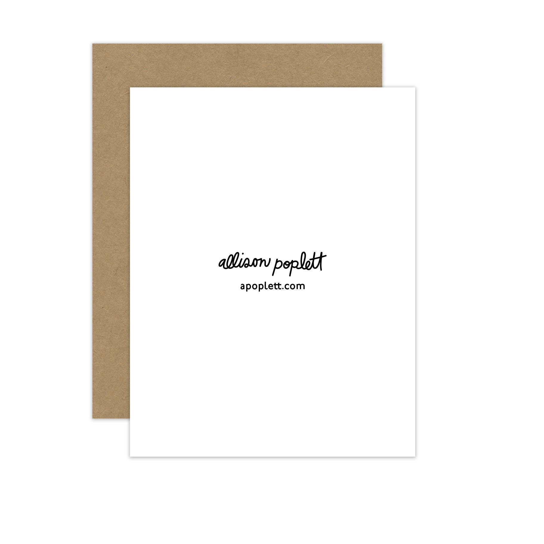 Pinot Noir Greeting Card