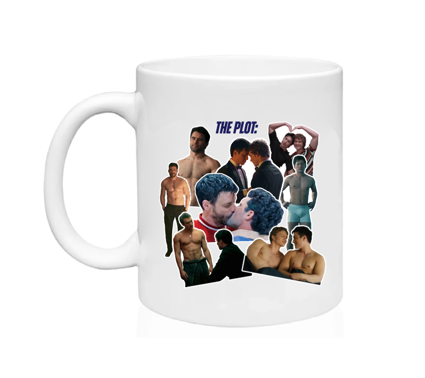 I Watch Heated Rivalry For The Plot... | Coffee Mug