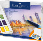 Watercolors Pans, Set of 24 Watercolor Paints