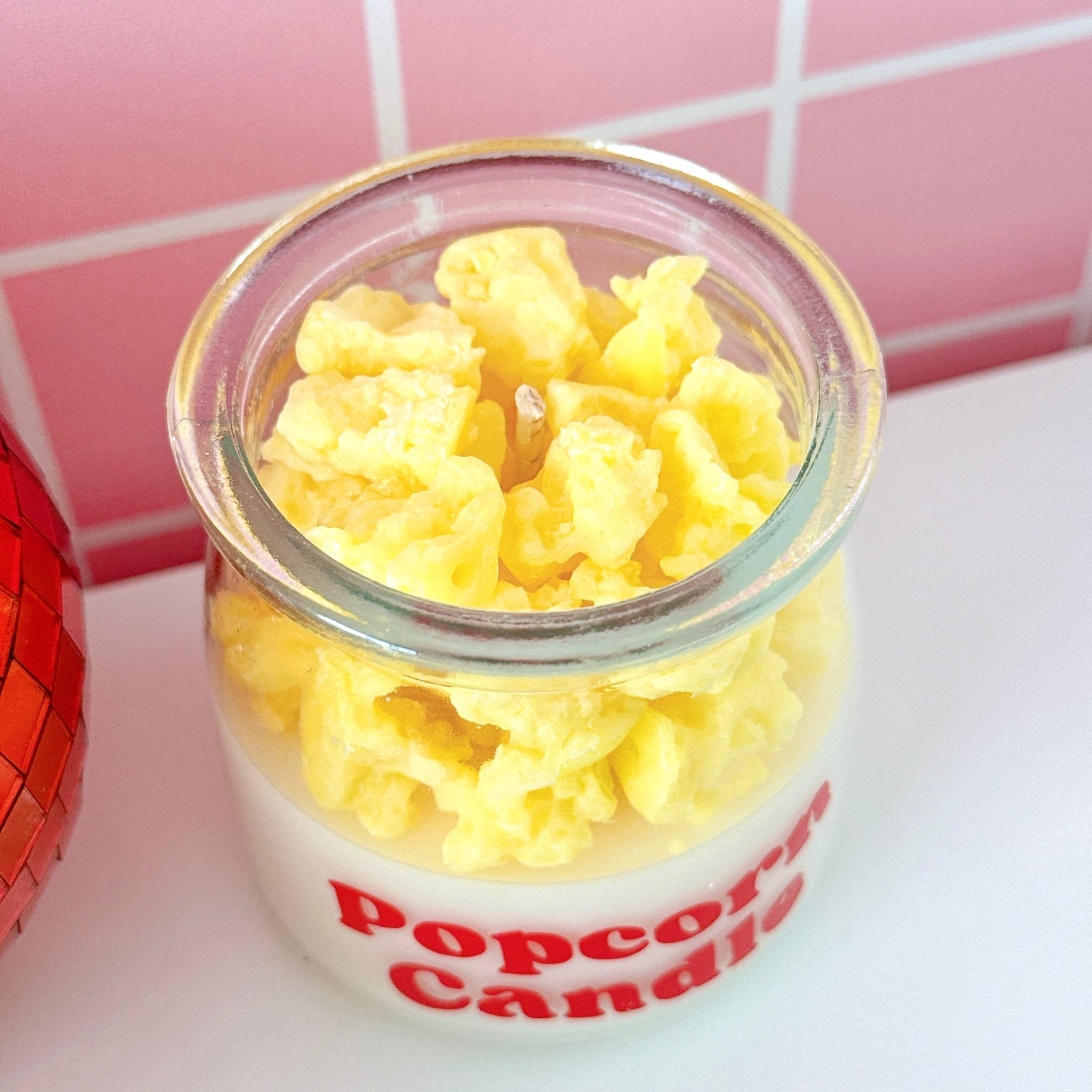 Popcorn Candle, Movie Night Candle