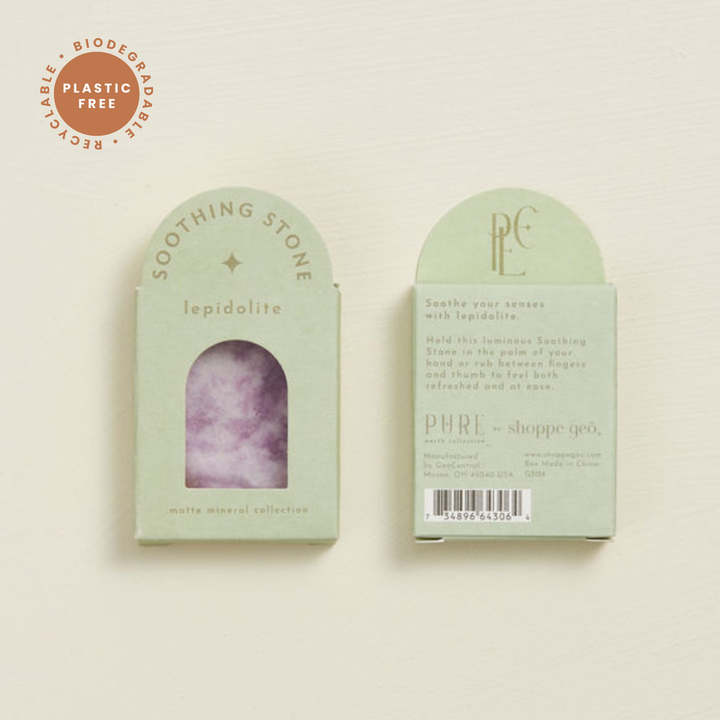 Lepidolite Soothing Stone - Plastic Free