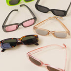 Rectangle Acetate Fashion Assorted Sunglasses