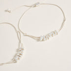 7.25 Inch Metal Puffy Mama Mini Pendant Bracelet
