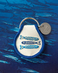 Tinned Fish Patch Keychain