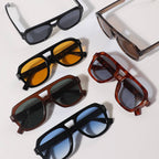 Women's Retro Square Sunglasses-Assorted Frames
