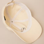 Ghost Embroidered Cotton Baseball Dad Cap