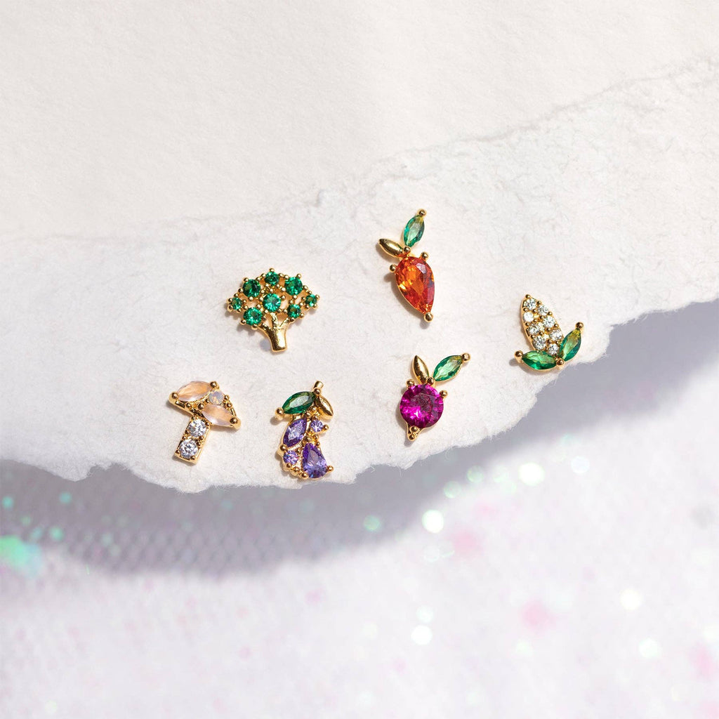 Farmers Market Veggie Stud Set