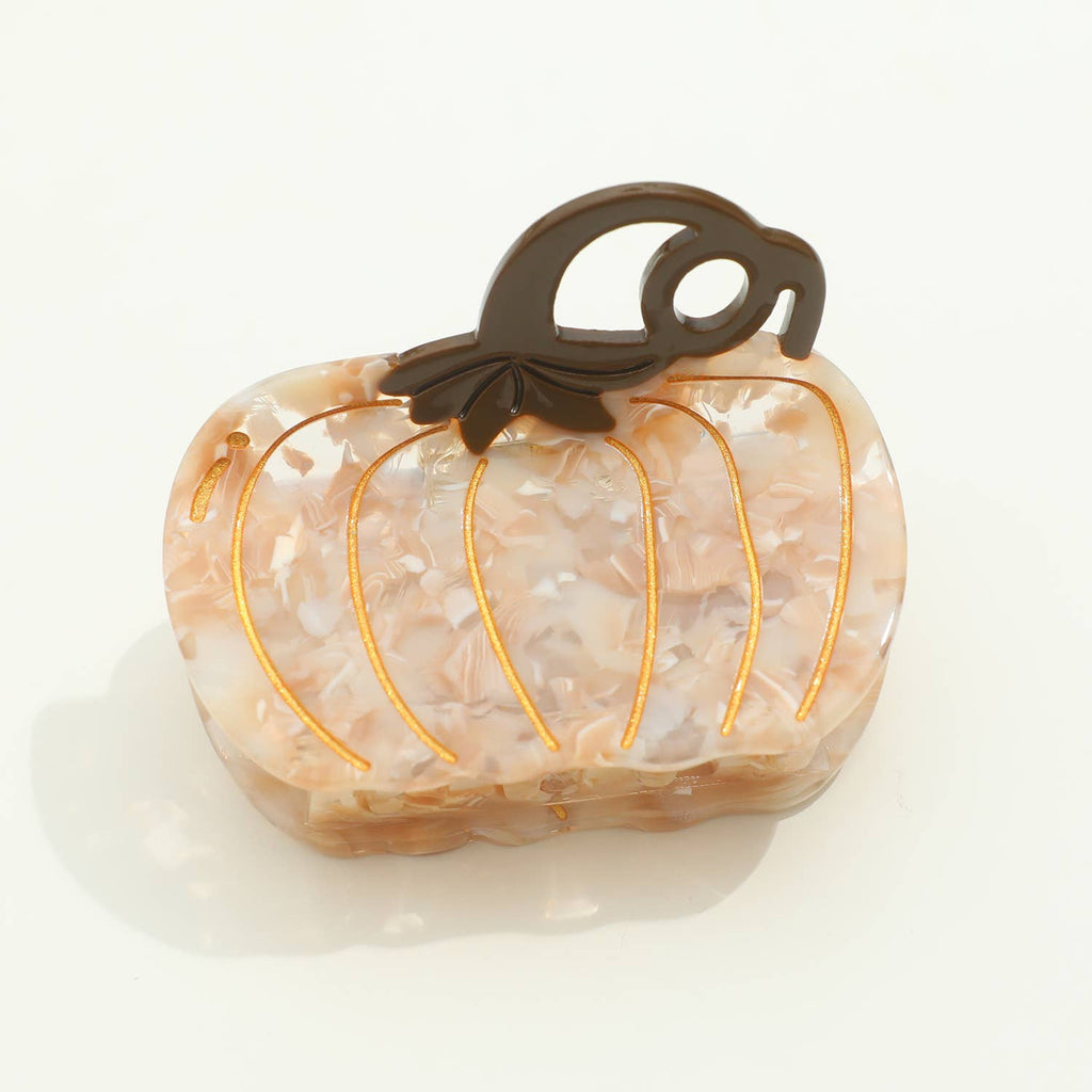 Harvest Pumpkin Claw Clip
