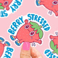 Berry Stressed Sticker
