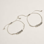 7.25 Inch Metal Puffy Mama Mini Pendant Bracelet