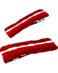 Bacon Alligator Hair Clip Set