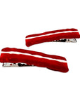Bacon Alligator Hair Clip Set