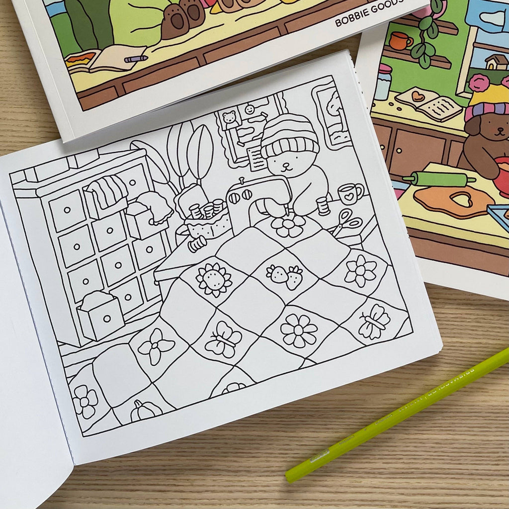 Fall-Winter Coloring Book