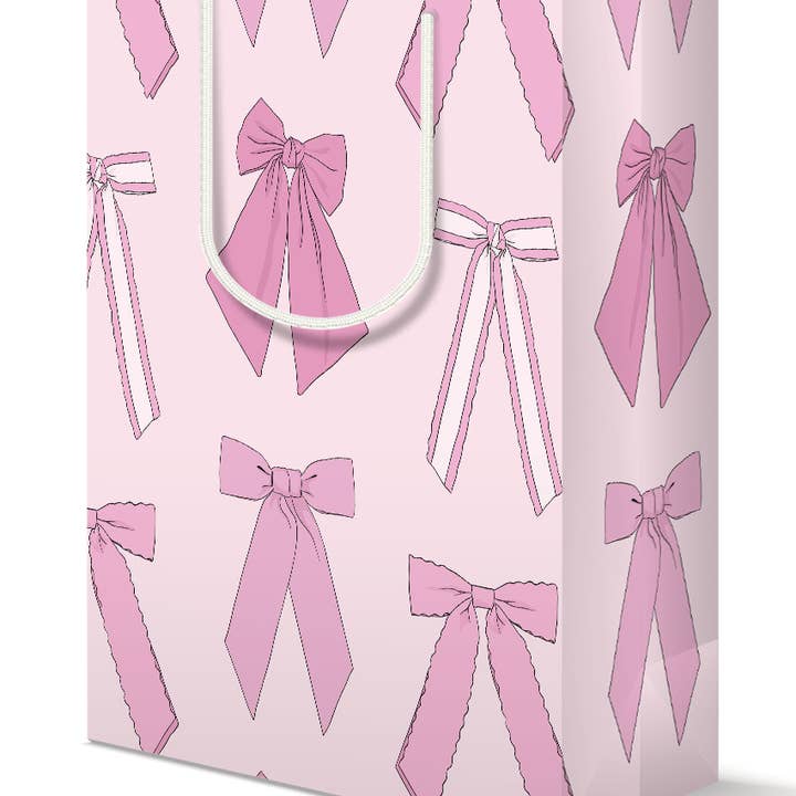 Pink Bows Gift Bag