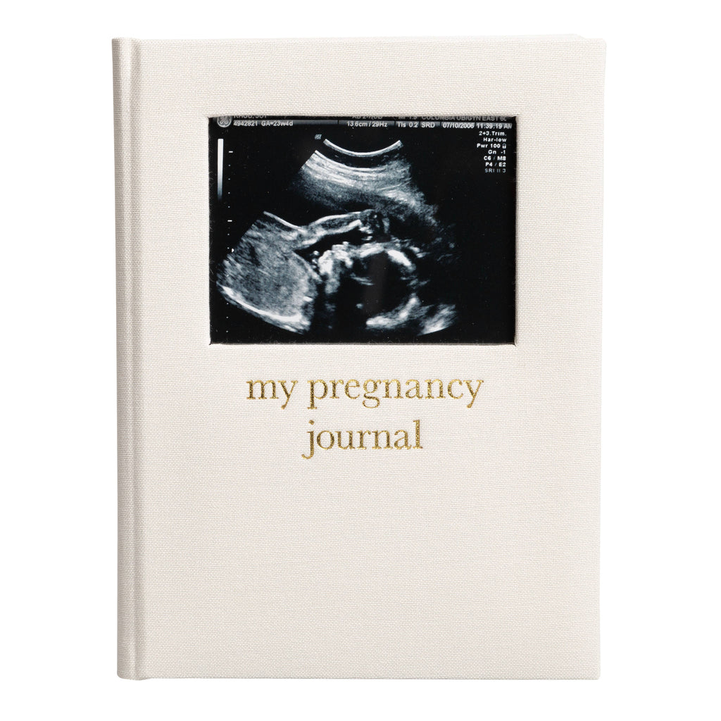 Linen Pregnancy Journal, Baby Shower Gifts, New Mom Gift