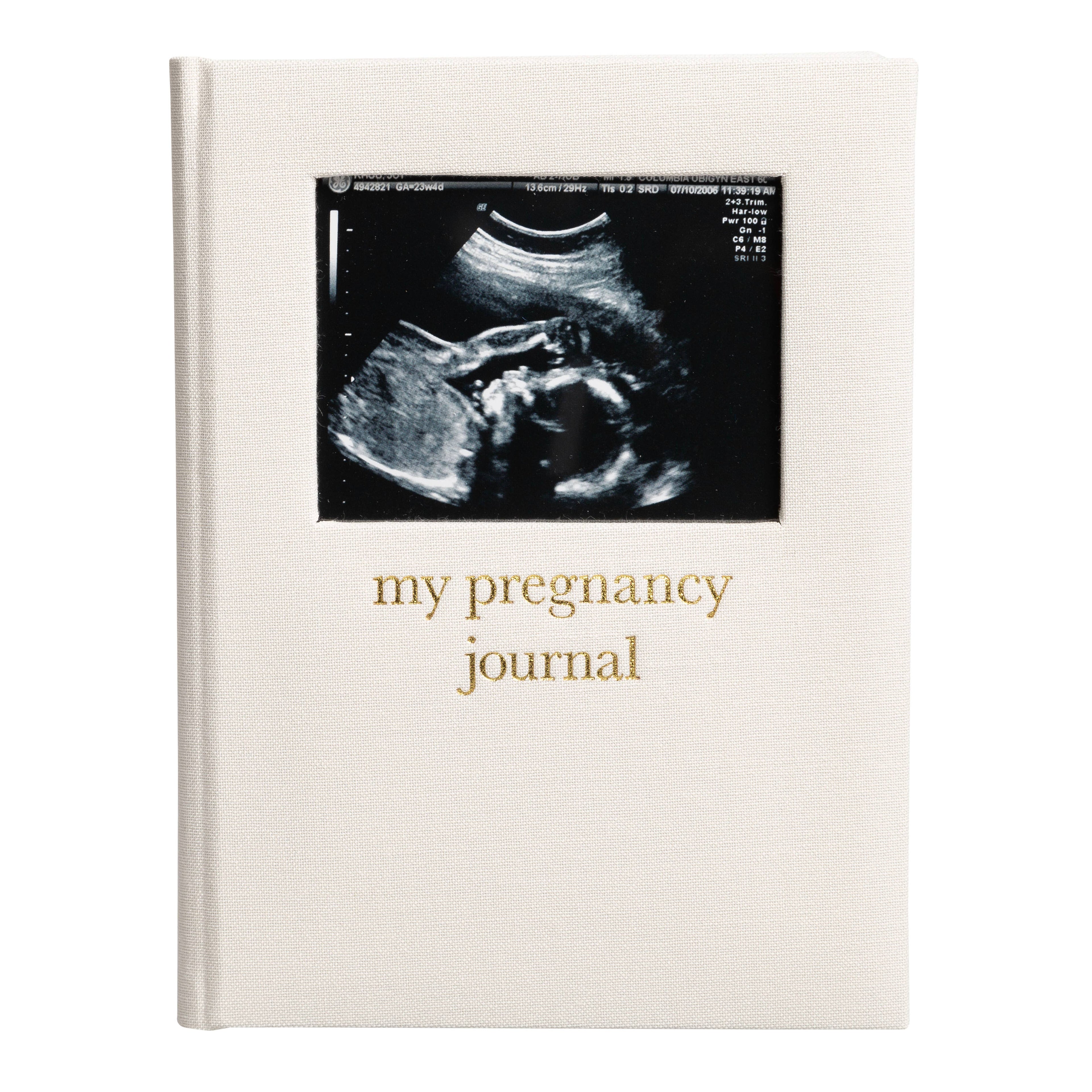 Linen Pregnancy Journal, Baby Shower Gifts, New Mom Gift