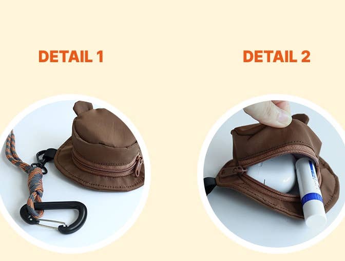 Miffy Hat Pouch Bag Charm