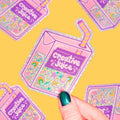 Creative Juice Glitter Sticker